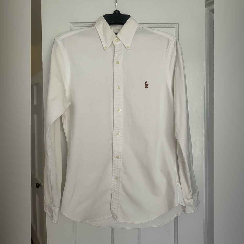 Polo slim fit oxford shirt